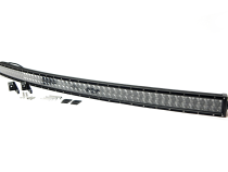 54 Inch LED Light Bar Crvd, Chrome Series Dbl Row Combo Flood/Beam 312W Dt Harness 79900 28,080 Lumens Top Gun Customz