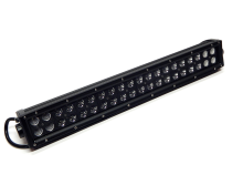 20 Inch LED Light Bar Black Series Straight Dbl Row Combo Flood/Beam 120W Dt Harness 79900 10,800 Lumens Top Gun Customz