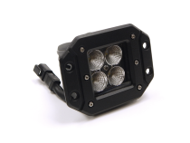 3 X 3 Inch 16W Square Flush Mount LED Light Flood Beam 1,440 Lumens Each Top Gun Customz