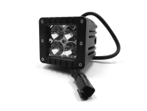 3 X 3 Inch 16W Square LED Light Spot Beam 1,440 Lumens Each Top Gun Customz