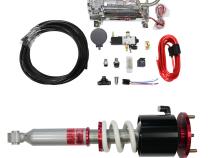 StreetPlus Coilovers w/ Front Air Cups Plus Gold Tankless Control System For 08-15 Mitsubishi EVO X TruHart