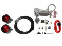 StreetPlus Coilovers w/ Front Air Cups Plus Gold Tankless Control System For 08-15 Mitsubishi EVO X TruHart