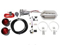 StreetPlus Coilovers w/ Front Air Cups Plus Gold Control System For 00-04 Infiniti I35 00-03 Maxima TruHart