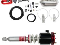 StreetPlus Coilovers w/ Front Air Cups Plus Silver Management For 03-07 Subaru Forester 02-07 Subaru Impreza WRX TruHart