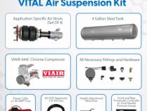 TOPair Air Suspension Struts w/ Vital Management 63-67 Chevrolet C10 Panel 63-72 Chevrolet C10 Pickup 67-72 Chevrolet C10 Suburban Touring Tech