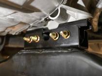 11-19 GM 2500/3500HD Allison 2WD, 20-23 6L90 4WD Transmission Mount-Red 70A Hardness (Race/Competition) Pacific Performance Engineering