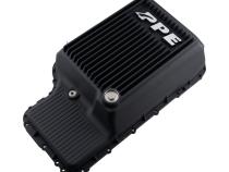 10R140 Deep Transmission Pan SuperDuty Gas 20-25 - Step Bottom-Black Pacific Performance Engineering