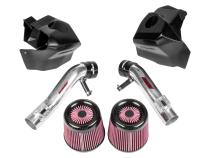 350Z Dual Long Tube Air Intake Kit Gen 2 Z33 Oil Filter For 07-09 Nissan 350Z Stillen