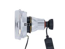 High/Low Beam Chrome 30W LED 4x6 Inch with HDR Switchback Halos Dapper Lighting