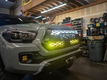 16-23 Tacoma Behind The Grille Dual 10 Inch LED Light Bar Mount SDHQ Offroad
