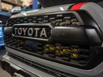16-23 Tacoma Behind The Grille Dual 10 Inch LED Light Bar Mount SDHQ Offroad
