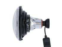 High/Low Beam Black 30W LED 5.75 Inch Dapper Lighting
