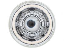 High/Low Beam Chrome 30W LED 5.75 Inch with HDR Switchback Halo Dapper Lighting