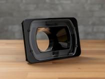 4x6 Inch Billet Air Intake (Black) Dapper Lighting