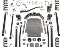 Jeep Cherokee 6.5 Inch Pro Series 3 Link Long Arm Lift Kit W/Rear Coil Conversion 1984-2001 XJ Clayton Off Road