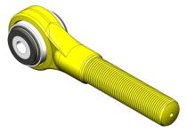 Jeep Track Bar Giiro Joint Adjuster - 12.0 Thru Bolt 1997-2006 TJ/LJ Clayton Off Road