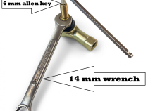 Jeep Wrangler Adjustable Front Sway Bar End Links 2018+ JL/JT Clayton Off Road