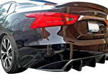 Nissan Maxima Rear Diffuser Matted Black For 16-18 Nissan Maxima Stillen