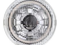 Chrome LED 7 Inch with HDR Switchback Halo with Original Glass Dapper Lighting