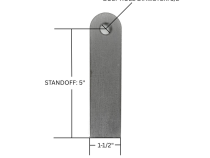 3/16 Inch Thick, Long Tab SDHQ Offroad