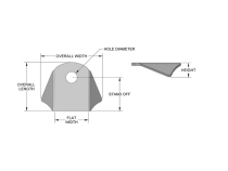 Trick Tab 1/2 Inch Hole SDHQ Offroad