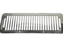 Jeep CJ Hood Vent 78-86 CJ Polished Silver Kentrol