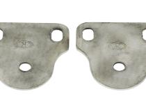 Jeep CJ/YJ Interior Windshield Brackets Pair 76-95 CJ and Wrangler YJ Polished Silver Kentrol