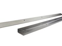 Jeep CJ5 Rocker Guards Pair 55-83 CJ5 Polished Silver Kentrol