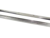 Jeep CJ5 Rocker Guards Pair 55-83 CJ5 Polished Silver Kentrol