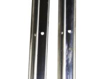 Jeep CJ7 Entry Guards Pair 76-95 CJ7 Wrangler YJ Polished Silver Kentrol