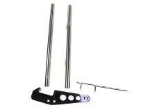 Jeep CJ Grill Guard 55-86 CJ Polished Silver Kentrol