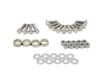 Jeep CJ7/YJ Side Steps Pair 76-95 CJ7 Wrangler YJ Polished Silver Kentrol