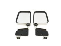 Jeep YJ/TJ Mirror Kit Pair 88-06 Wrangler YJ/TJ Polished Silver Kentrol