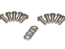 Jeep TJ Hood Hinge Pair 97-06 Wrangler TJ Polished Silver Kentrol