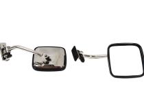 Jeep TJ/JK E-Z Detach Mirrors Pair 97-18 Wrangler TJ/JK Polished Silver Kentrol