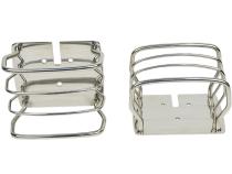 JEEP CJ/YJ/TJ Taillight Guard Pair 76-06 CJ Wrangler YJ/TJ Polished Silver Kentrol