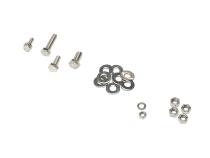 Jeep CJ Battery Tray with support arm 76-86 CJ Polished Silver Kentrol