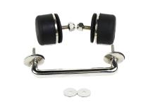 Jeep TJ Hood Kit Without Hood Catch 98-06 Wrangler TJ Polished Silver Kentrol