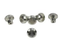 Jeep CJ Interior Knob Set 6 Pieces 76-86 CJ Polished Silver Kentrol