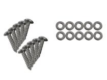 Jeep YJ Dash Overlay Set (3 pieces) 87-95 Wrangler TJ Polished Silver Kentrol