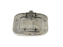 Jeep CJ/YJ Billet Style Gas Hatch 77-95 CJ and Wrangler YJ Polished Silver Kentrol