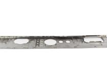 Jeep CJ Dash Panel Without Radio Opening 76-86 CJ Brushed Silver Kentrol