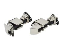 Jeep JK Hood Catch Pair 07-18 Wrangler JK Polished Silver Kentrol