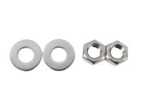 Jeep JK Windshield Wiper Arms Pair 07-18 Wrangler JK Polished Silver Kentrol