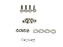 Jeep CJ Tailgate Pivot Latch Assembly Fiberglass Body 76-86 CJ Polished Silver Kentrol