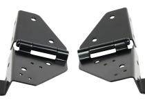 Jeep CJ/YJ Windshield Hinge Pair 76-95 CJ and Wrangler YJ Powdercoat Black Kentrol