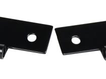 JEEP CJ/YJ/TJ Lower Door Hinge Pair 76-06 CJ and Wrangler YJ/TJ Powdercoat Black Kentrol