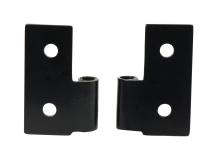 JEEP CJ/YJ/TJ Lower Door Hinge Pair 76-06 CJ and Wrangler YJ/TJ Powdercoat Black Kentrol