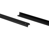 Jeep CJ5 Entry Guards Pair 55-83 CJ5 Powdercoat Black Kentrol