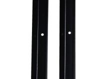 Jeep CJ7/YJ Entry Guards Pair 76-95 CJ7 Wrangler YJ Powdercoat Black Kentrol